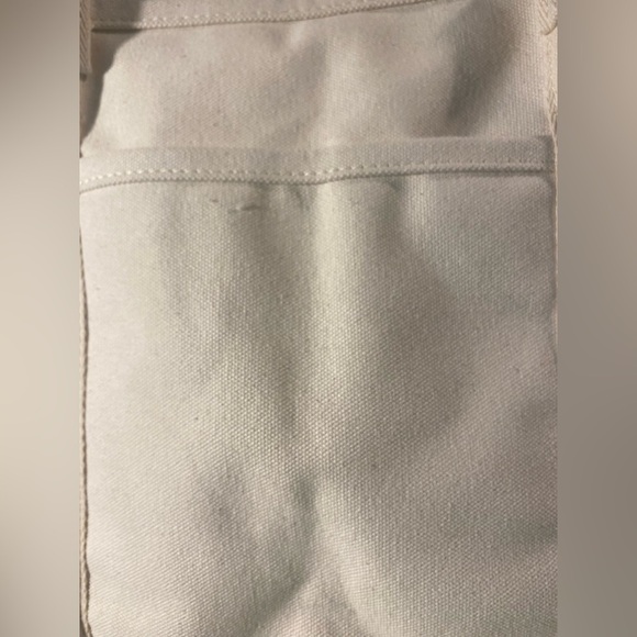 Vieve Tote Bag Beige with Teal Yellow Tan Aztec Design Inside Pocket New - Picture 7 of 7